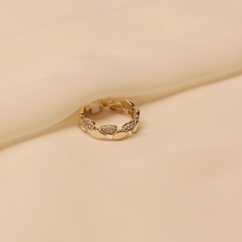 Üçgen Tasarım Modern Yüzük